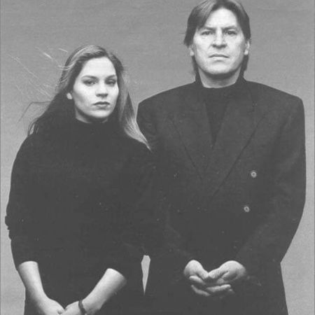 Alan with his first daughter Elizabeth